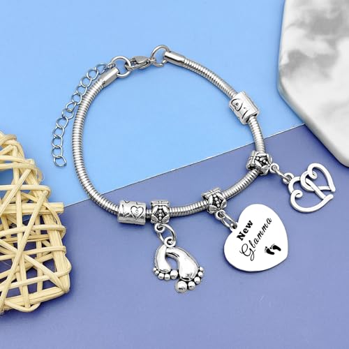 Image of New Grandma Gifts New Grandma Bracelet Grandma to Be Gifts First Time Grandma Gifts Pregnancy Announcement Gifts Promoted to Grandma Gifts New Nana Gifts Birthday Gifts for Grandma Retirement Gifts