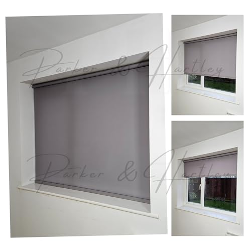 Parker & Hartley® Made To Measure Roller Blinds - Complete Blackout Polyester Fabric, Child Safe, Bespoke Thermal Window Shades, Easy Fit with Everything Included, Blackout Blinds For Bedroom - Cosy Home Interiors Parker & Hartley® Made To Measure Roller Blinds - Complete Blackout Polyester Fabric, Child Safe, Bespoke Thermal Window Shades, Easy Fit with Everything Included, Blackout Blinds For Bedroom - Image 4