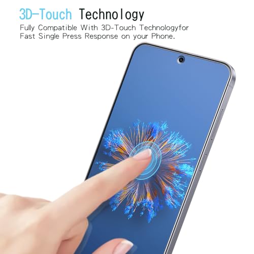 Image of KAREEN 2+2 Pack Screen Protector for Samsung Galaxy S25 FE Tempered Glass Film with Camera Lens Protector, Fingerprint Unlock Support, Anti Scratch, Bubble Free, Case Friendly