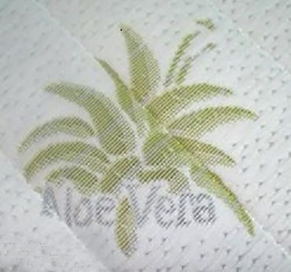 Base Magnética de Imanterapia con 9 Bandas, Tratamiento Aloë Vera e Hilo de Plata 135x190 cm