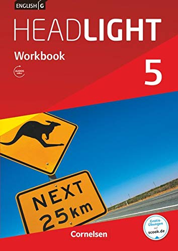 English G Headlight - Allgemeine Ausgabe / Band 5: 9. Schuljahr - Workbook mit Audio online: Workboo English G Headlight - Allgemeine Ausgabe / Band 5: 9. Schuljahr - Workbook mit Audio online: Workboo