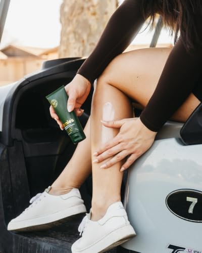Image of Arnie's Mineral Sunscreen SPF 50 by Arnold Palmer - Lightweight Daily Face & Body Sunscreen for Sports & Outdoor Use - Non-Greasy Zinc Oxide with Organic Aloe, No White Cast, Tear-Free 3.0 Fl. Oz.