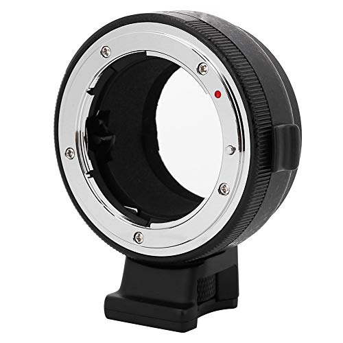 Serounder Manual Focus Lens Mount Adapter Ring,cm-NF-NEX Infinite Focus/Adjstable Aperture Converter for Nikon