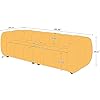 VANOMi 88 Oversized Boucle Sofa, Modern Upholstered Tufted Cloud Couch, Deep Seat Boucle Sofa,Cozy Modern 3 Seater Couch for Living Room, Bedroom, Apartment