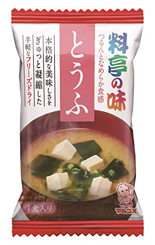 マルコメ フリーズドライ 料亭の味 とうふ 即席味噌汁 10個