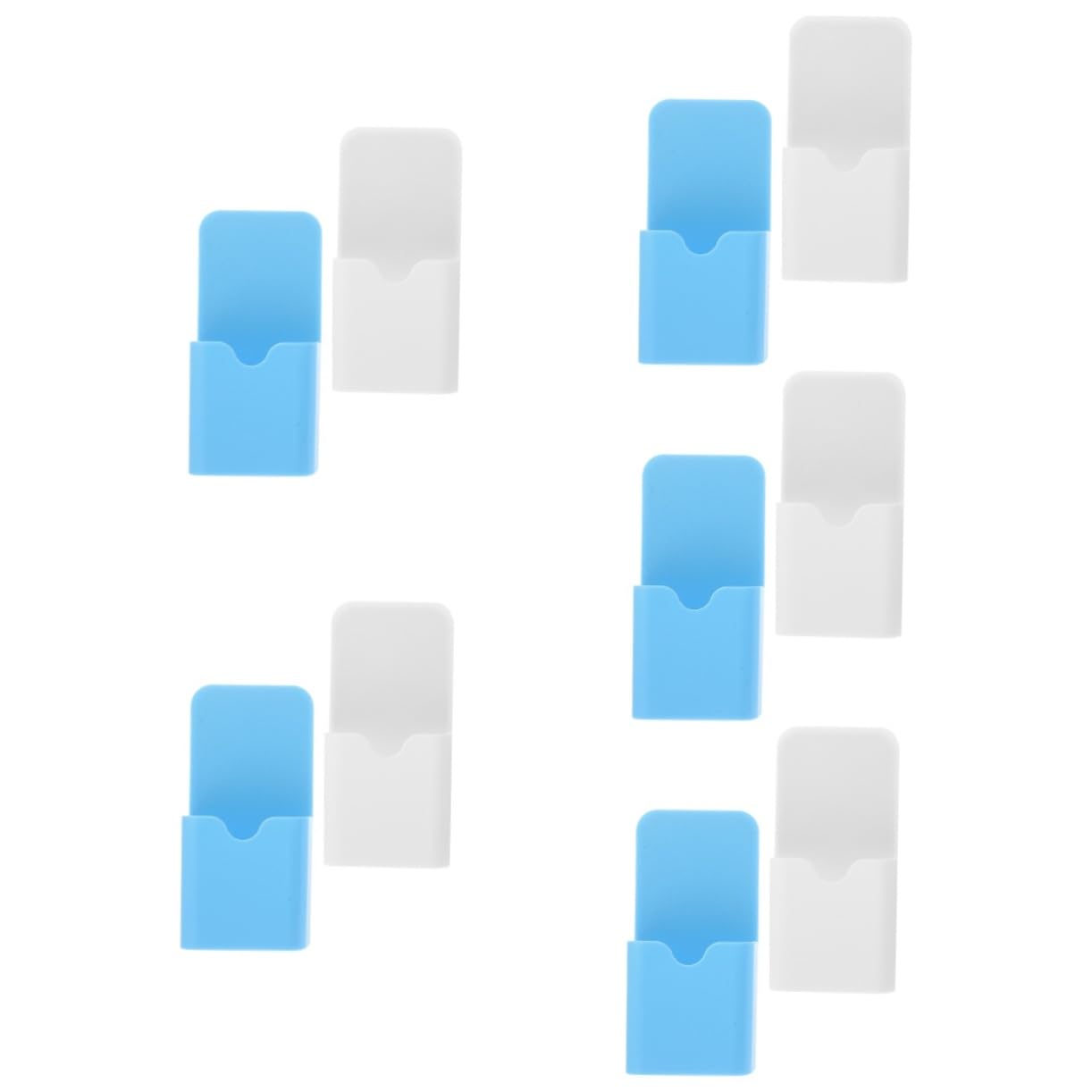 Crayons toujours rangés grâce au support magnétique SHINEOFI, lot de 10 pièces bleu