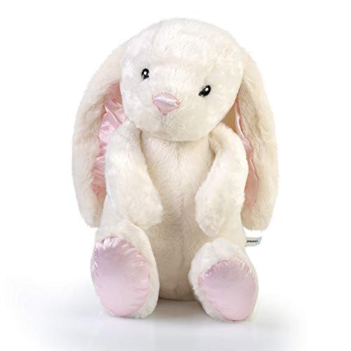 pink easter bunny stuffed animal