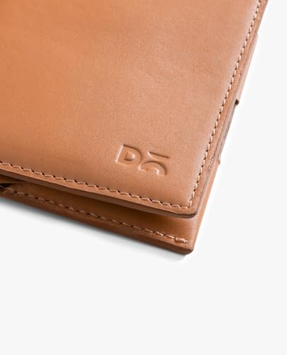 Image of DailyObjects Tan Even Bi-Fold Wallet | Men | Premium Design | Full-Grain Leather | Gents Wallet Branded | Handcrafted | Guys | Card Holder | Dedicated Sleeve | Flap Pocket