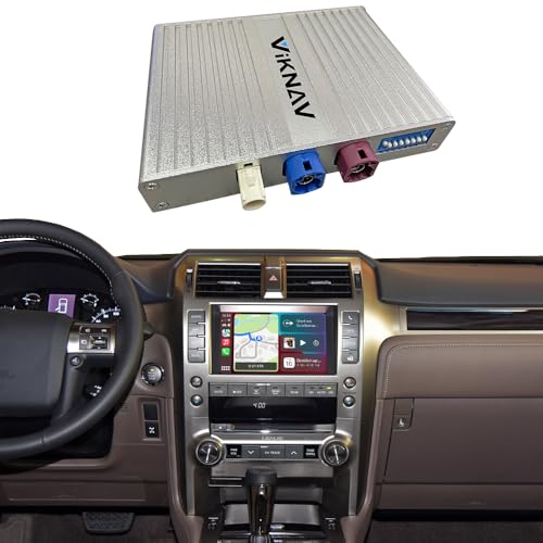 Linux Interface Box for Lexus GX 2014-2020 Wireless CarPlay Android Auto Fit for Original Car Radio Upgrade GPS Navigation