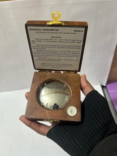 Spherical Densiometer -Convex Spherical Crown Densiometer-Essential Tool for Scientific Collectors Forestry Enthusiasts Forestry Suppliers