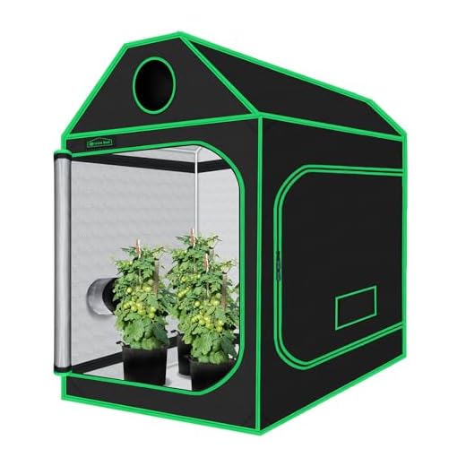 Lospitch Growzelt, Growbox|Grow Tent|Grow Schrank|Zuchtzelt|Lichtdicht und Wasserdicht Pflanzenzelt|Gewächshaus für Homegrowing|600D Oxford, 120x60x180cm, Schwarz Grün 14 Green Hut Wachstumszelt, 152,4 x 152,4 x 182,9 cm, Dachwürfel, Pflanzenwachstumszelt, Indoor-Anbauzelt mit Beobachtungsfenstern, lichtdichtes Dachwürfelzelt mit Bodenwanne, Mylar-Hydrokultur-Zelt