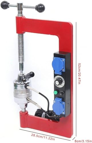 Máquina de vulcanización de neumáticos, herramienta de reparación de automóviles, kit de esparcidor de neumáticos de altura ajustable de 150-180 ℃