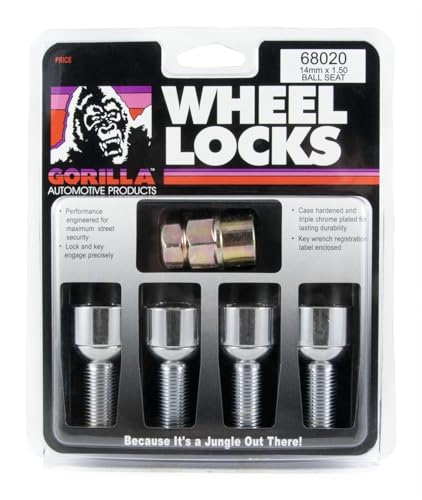 Image of Gorilla Automotive 68020 Gg Bolt Lock Ball 14-1.50 Chr 32Mm
