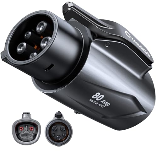 Tesla J1772 Adapter – 80A Fast Charging Compatible with Level 1/2 Chargers