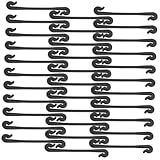 Milisten 100 Pièces Clips de Support pour Plantes Vignes Légumes Fixation Plastique pour Jardinage Attaches pour Kiwis et Melons Accessoires Pratiques pour Palissage et Tuteurage