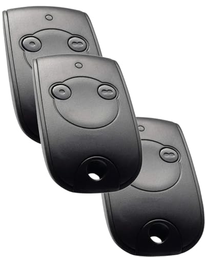 Mando a distancia para puerta de garaje compatible con 1841026 Keytis de 2 canales, transmisor portátil compatible con 433 MHz