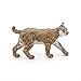 Papo - Lynx - Realistic Plastic Figurine - 3 Years Old - Wildlife - Hand Painted - Accurate and Realistic Details - Durable and Educational - Children's Toy - Gift Idea - Lynx Figurine - Wild cat Toy