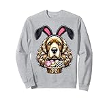 Photo Gallery carino orecchio di coniglio inglese cocker spaniel cane proprietario uova di pasqua felpa Photo Gallery carino orecchio di coniglio inglese cocker spaniel cane proprietario uova di pasqua felpa