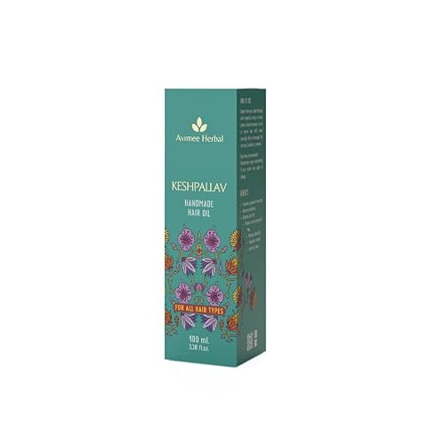 Avimee Herbal Keshpallav Hair Oil For Men And Women | Reduces Hair Fall & Dandruff | Promotes Hair Growth [100 Ml] #TOP2