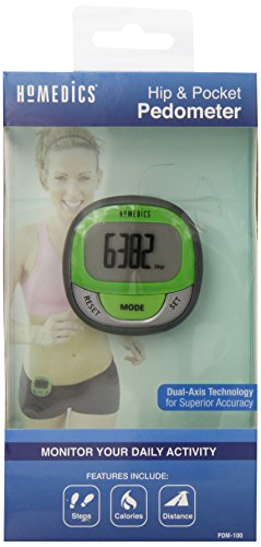 Homedics PDM-100 Hip and Pocket Pedometer