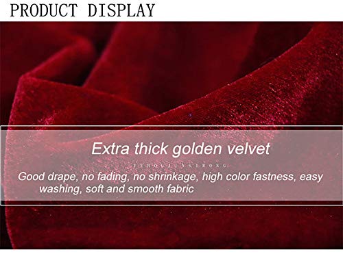 MUYUNXI Tessuto Velluto Morbido Usato per