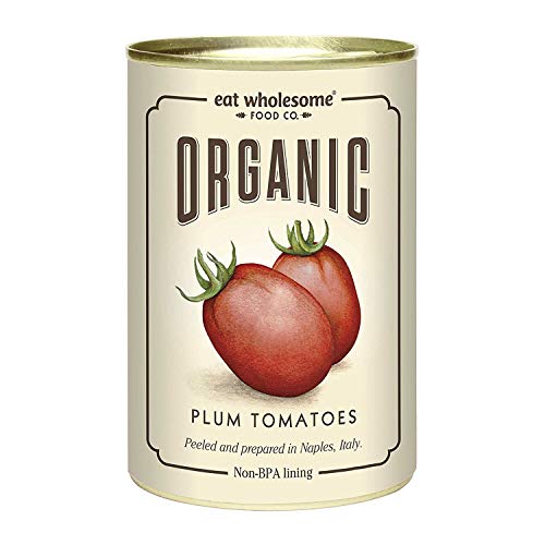 Eat Wholesome | Organic Peeled Plum Tomatoes | 7 x 400g (UK)