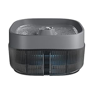 Loomla-135oz4L-Dog-Water-Bowl-Dispenser-and-Cat-Water-Fountain-Automatic-Pet-Water-Fountain-for-Small-to-Medium-Dogs-Cats-Other-Pets-Grey - Cucciolini Doodles   Loomla-135oz4L-Dog-Water-Bowl-Dispenser-and-Cat-Water-Fountain-Automatic-Pet-Water-Fountain-for-Small-to-Medium-Dogs-Cats-Other-Pets-Grey