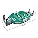 Mini Tabletop Football Pinball Games Table Board Hand Eye Coordination Soccer Football Games for Rooms Family Night Parties Adults, Upgraded Large