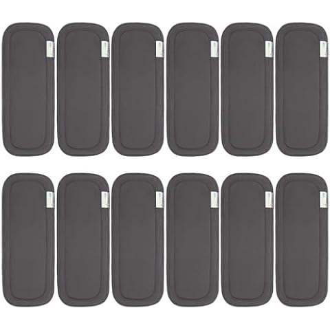 Wegreeco Reusable Bamboo Charcoal Inserts for Baby Cloth Diaper Cover