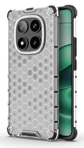 Image of Glasgow Back Case Cover Compatible with [ Poco X7 5G ] (Stylish Design) - Transparent