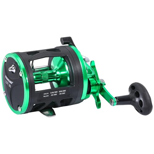 Sougayilang Round Baitcasting Fishing Reel, Perfect Conventional Reel with Level