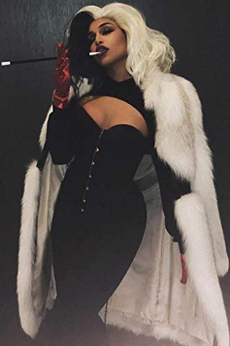 Romanticdesign Women's Long Lapel Faux Fur Jacket Shaggy Coat Warm Outerwear Cardigan Brown Us 4 #TOP6