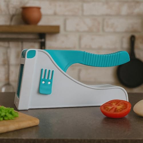 Image of French Fry Chipser - Heavy-Duty Vegetable Chopper & Cutter for Kitchen | Unbreakable Body with Stainless Steel Blades | Potato, Onion, Carrot, Salad & - Multipurpose Kitchen Tool