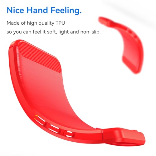Coque carbone Samsung S26 rouge robuste ultra-résistante avec absorption optimale des chocs - 4