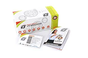 IGT Gas Safety Device with Leakage Detector and Auto Cut-Off 20% Gas Savings (22 mm Inlet Dia) - 5 Year Warranty for Manufacturing Defects