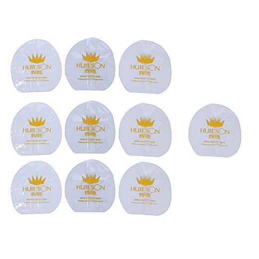 Acxico 10Pcs Ping Pong Table Tennis Racket Rubber Protection Film Protection Cover Transparent