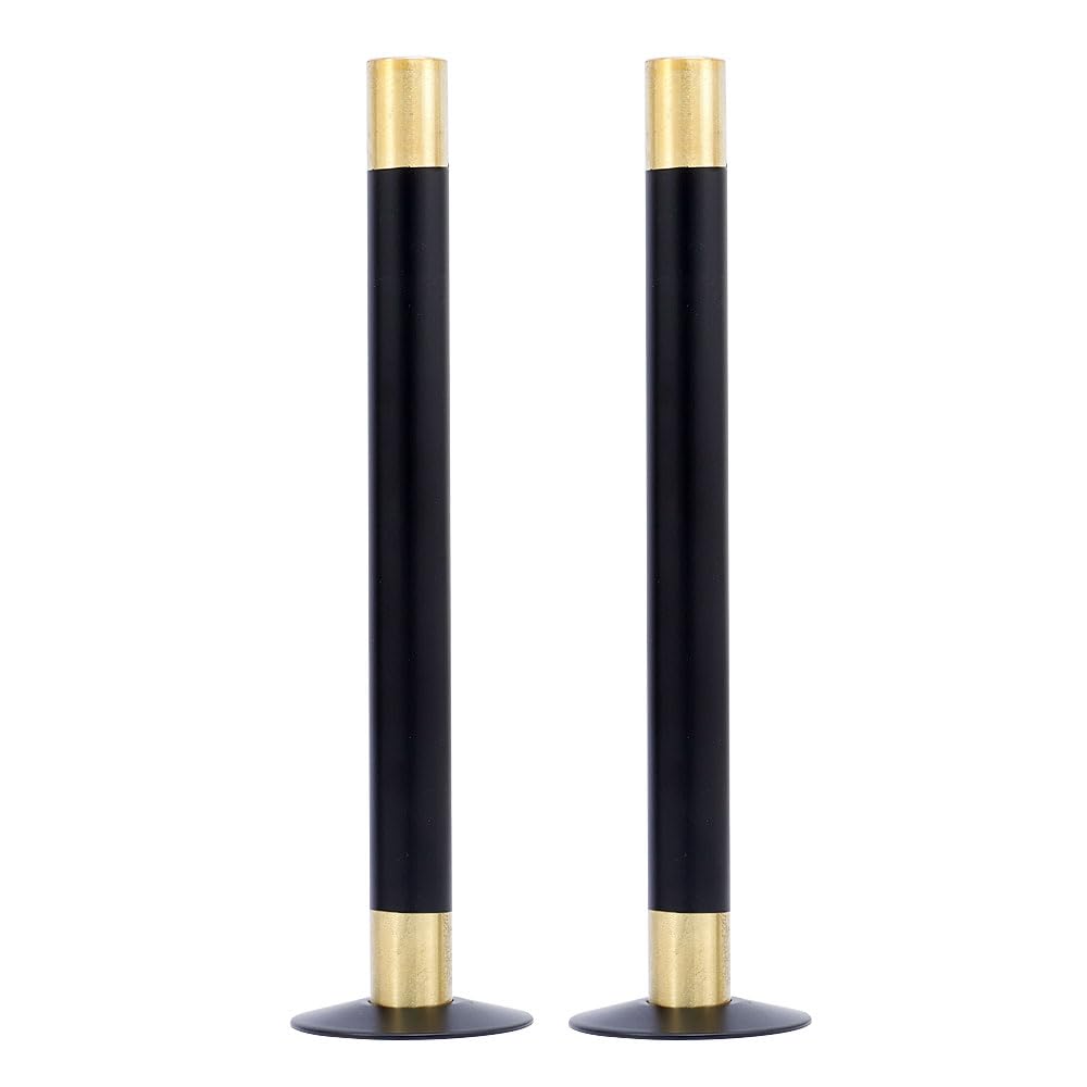 EcoSpa 180mm x 15mm Pipe and Shroud Kit - Black (Pack of 2)