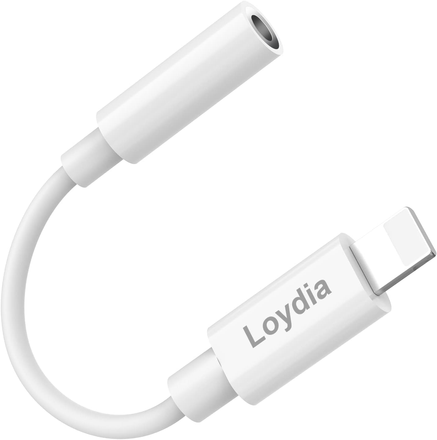 Loydia Headphone Adapter for iPhone, 3.5mm Aux Audio Jack Earphone
