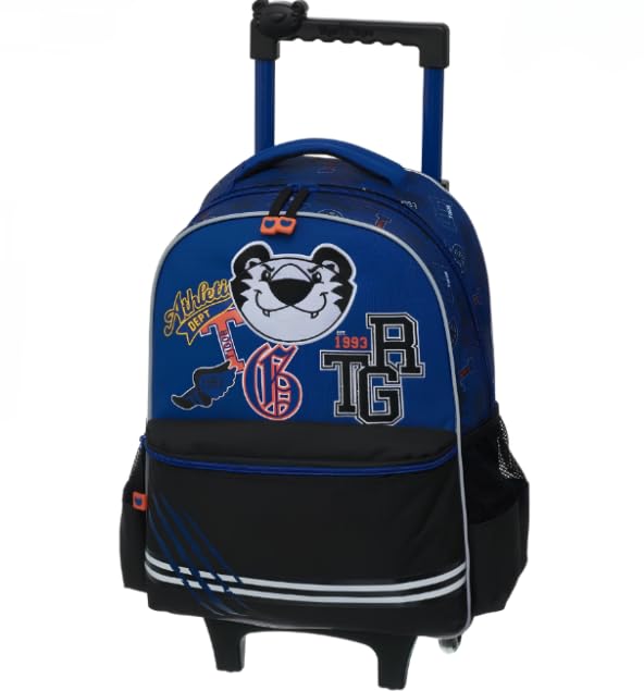 MOCHILA ESCOLAR TIGOR CARRINHO S/ALÇ VARSITY 100% ORIGINAL