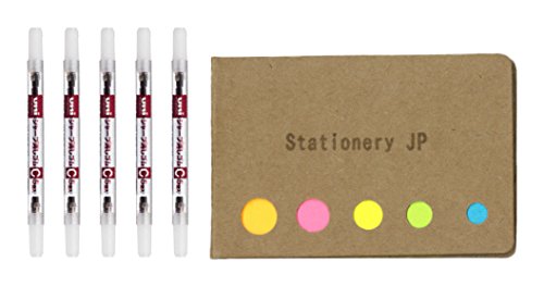 Mechanical Pencil Eraser Refills C (SKC), 5-Pack/Total 25 Leads, Sticky Notes Value Set