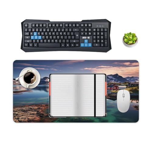 Pad para escritorio VstaDank Norway Islands 60x30 cm goma miniatura 4