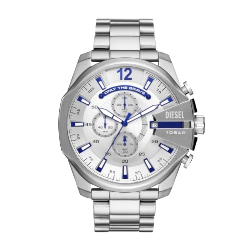 Diesel Mega Chief Watch for Men Chronograph Mens Watch