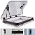 RV Caravan Roof Window Hatch W/LED Light, RV Caravan Trailer Modified Car Roof Window Skylight,V Roof Top Vent Kit,31.5 x19.7 Inch
