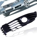 CarPartsDepot 01-05 VW Passat B5.5 Fog Lamp Hole Bezel VW1038105 Textured For 3B0853665LB41 LH