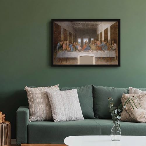 Toile Cène Da Vinci : solution déco murale pour petit espace - 6