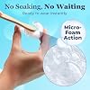 Aligner Cleaner Foam - Aligner and Retainer Cleaner Foam for Invisalign, Night Guards and Dentures, Helps Remove Stains & Build-Up, Keeps Appliances Clear, Fresh Mint Flavor, Travel-Friendly
