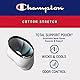 Champion Herren Underwear Boxer Briefs, Total Support Pouch, Cotton Stretch, Multi-Pack Retroshorts, Schwarz, 4 Stück, X-Large (4er