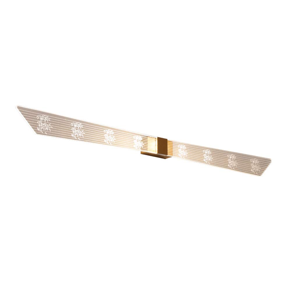 Luz espejo baño, luz espejo LED Lámpara gabinete espejo ultrabrillante Blanco neutro 15W Iluminación maquillaje Linterna pared ahorro energía Luces tocador aluminio 4000K para interior 40cm