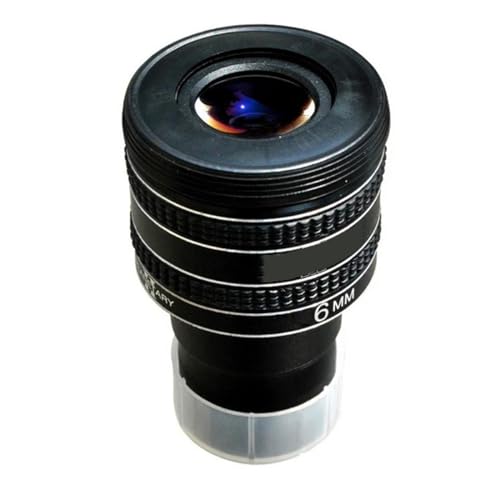 Oculares telescópicos planetarios de 1,25 pulgadas y 6mm con gran angular de 58 grados