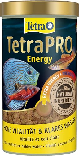 Tetra Pro Energy Multi-Crisps - Premium Fischfutter mit Energiekonzentrat für gesteigerte Vitalität, 500 ml Dose
